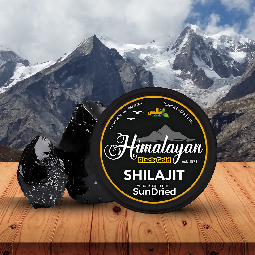 Himalayan Shilajit ( Black Gold ) | خالص آفتابی شیلاجیت